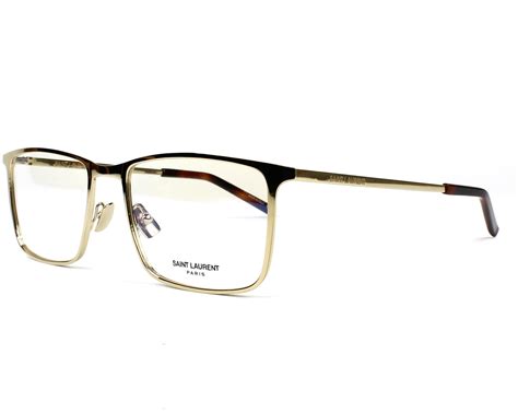 ysl gold frames